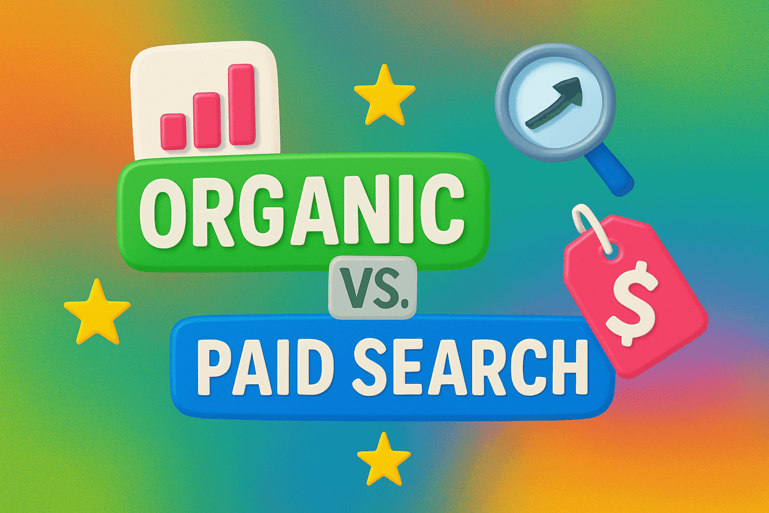 Organic vs. Paid Search: What’s the Difference?